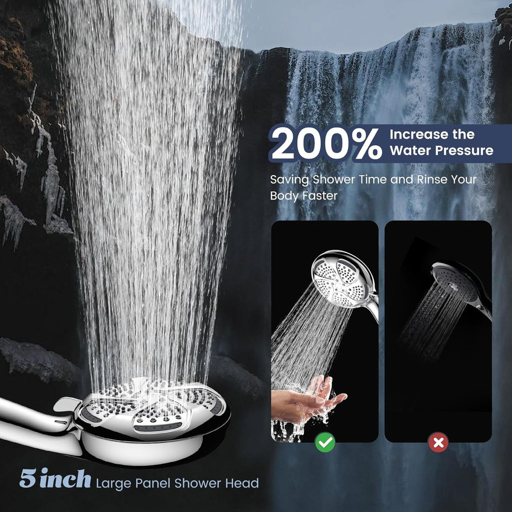 FEELSO SL7 Seven-Mode Handheld Shower Filter