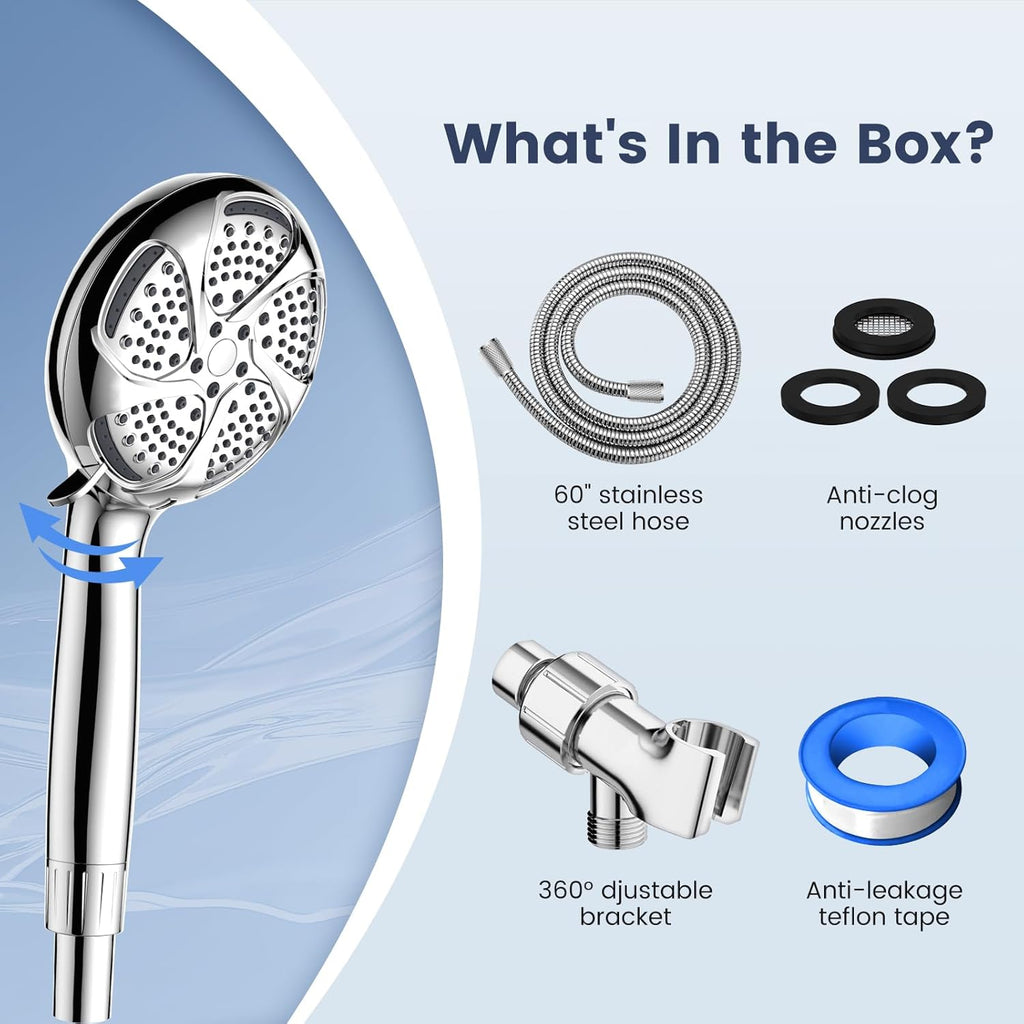 FEELSO SL7 Seven-Mode Handheld Shower Filter