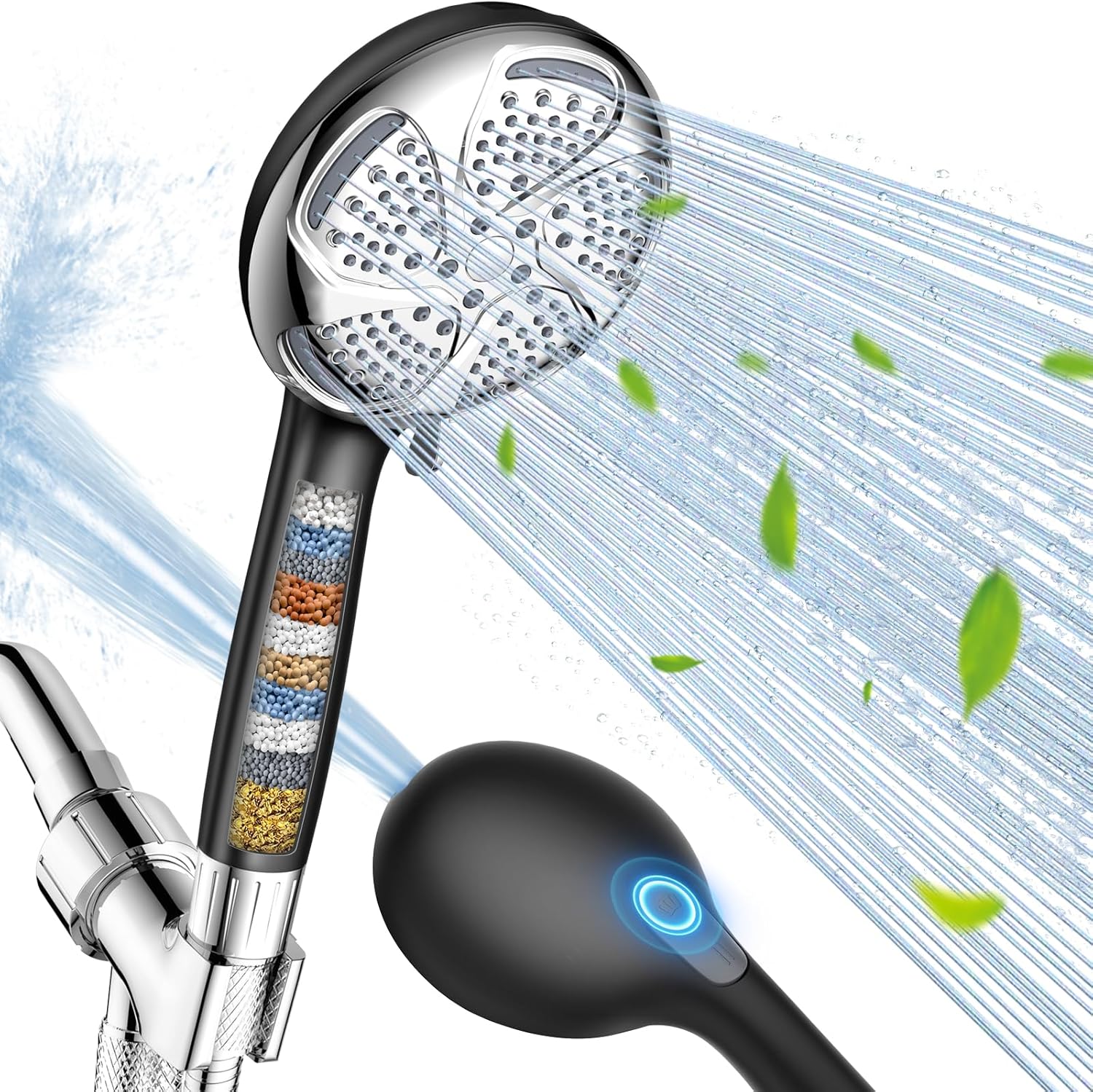 FEELSO SL7 Seven-Mode Handheld Shower Filter