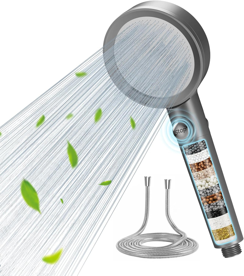 FEELSO Dual-Filter High-Pressure Shower Head