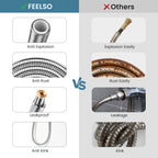 FEELSO Stainless Steel Shower Hose