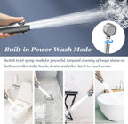 FEELSO Filtered Shower Head with Handheld, High Pressure 4 Spray Showerhead with Filters