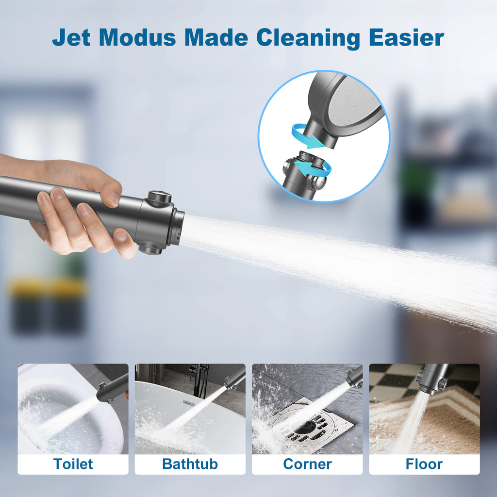 FEELSO Dual-Filter High-Pressure Shower Head